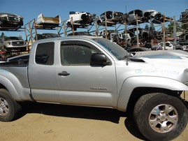 2008 Toyota Tacoma SR5 Silver Extended Cab 4.0L AT 2WD #Z23257